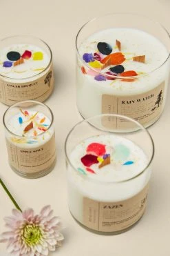 Ritual And Fancy Natural Flower Petal Glass Votive Candle - 5 Oz Best Sellers