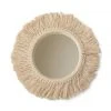 Casa Amarosa Natural Fringe Wall Mirror Home Goods