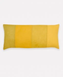 Anchal Naturally Dyed Colorblock Lumbar Pillow