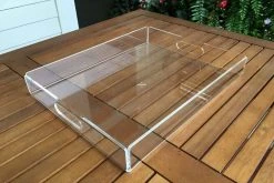 Newly Goods Balsamo Lucite Upcycled Rectangle Tray Best Sellers