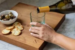 Newly Goods Kitchen + Dining Tavola Recycled Wine Glasses Set