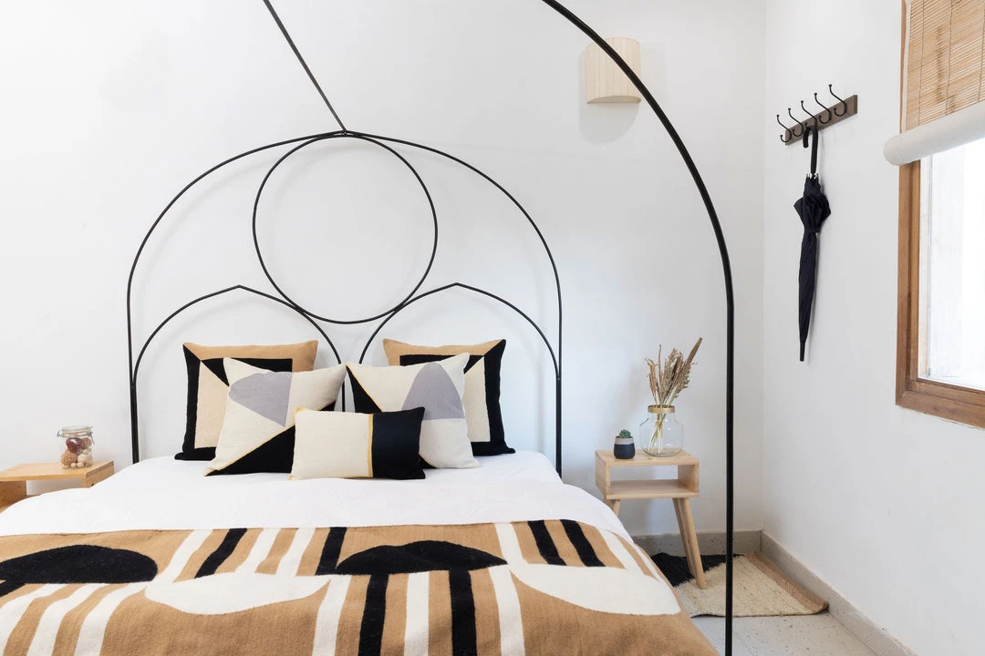 Leah Singh Home Goods Nicole Wool Lumbar Pillow Cover 5 Leah Singh Home Goods Nicole Wool Lumbar Pillow Cover