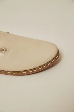 Nida Lu Handmade Men's Deniz Loafer - Bone