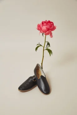 Nida Lu Handmade Men's Emir Loafer - Onyx Handcrafted