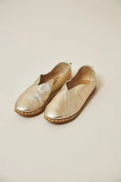 Nida Lu Handmade Shoes Women's Lu Loafer - Gold