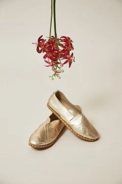 Nida Lu Handmade Shoes Women's Lu Loafer - Gold