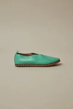 Nida Lu Handmade Shoes Women's Lu Loafer - Turquoise