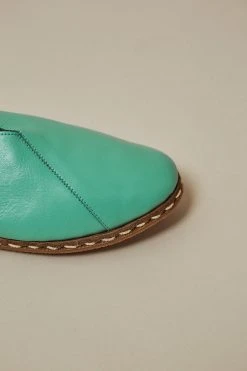 Nida Lu Handmade Shoes Women's Lu Loafer - Turquoise