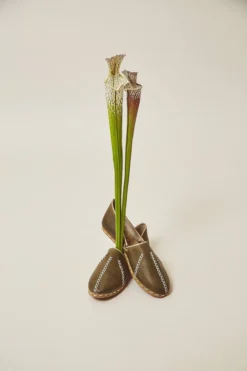 Nida Lu Handmade Women's Nida Loafer - Avocado Handcrafted