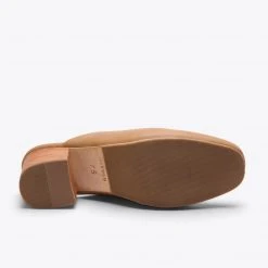 Nisolo Shoes All-Day Heeled Mule - Almond