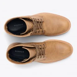 Nisolo Men's All-Weather Andres Boot - Tobacco