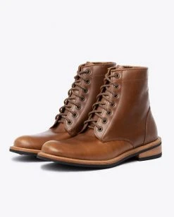 Nisolo Amalia All Weather Boot - Brown Shoes