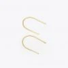 Nisolo Hammered Brass Hook Earrings Best Sellers