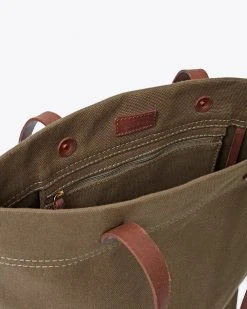 Nisolo Canvas Tote - Olive Green Best Sellers
