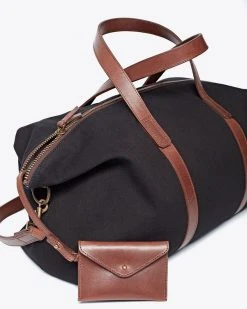 Nisolo Canvas Weekender - Black Accessories