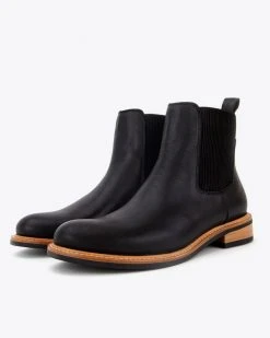 Nisolo Carmen Chelsea Boot - Black Shoes