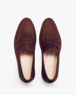 Nisolo Men's Chamberlain Penny Loafer - Oak