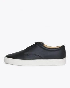 Nisolo Men's Diego Low Top Sneaker - Black