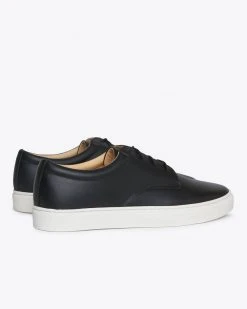 Nisolo Men's Diego Low Top Sneaker - Black