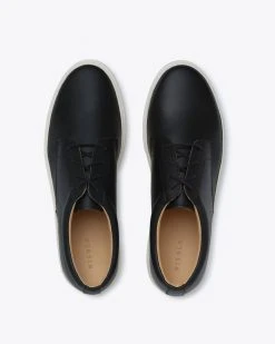 Nisolo Men's Diego Low Top Sneaker - Black