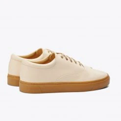 Nisolo Elayna Sneaker - Bone + Gum Shoes