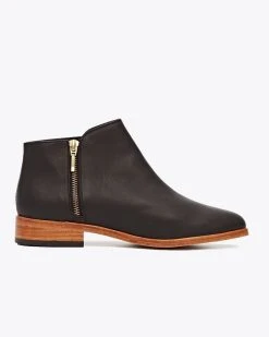 Nisolo Lana Ankle Boot - Black Sale