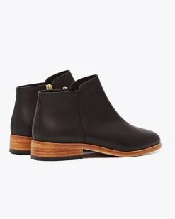 Nisolo Lana Ankle Boot - Black Sale
