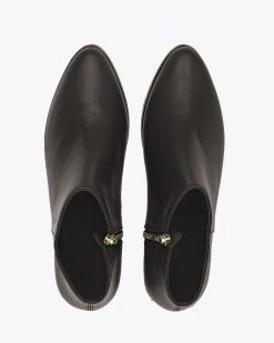 Nisolo Lana Ankle Boot - Black / Black