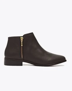 Nisolo Lana Ankle Boot - Black / Black