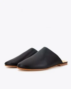 Nisolo Lima Slip On Mule - Black