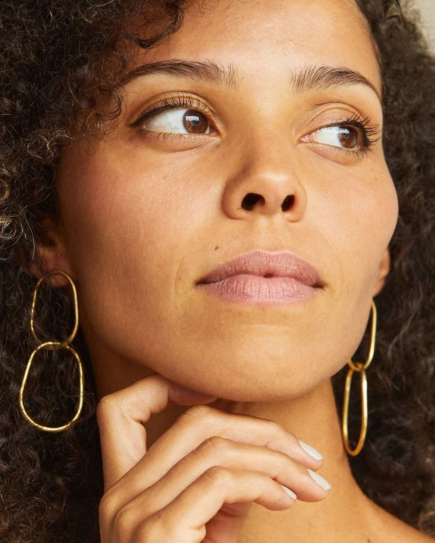 Nisolo Link Upcycled Brass Earrings Best Sellers 4 Nisolo Link Upcycled Brass Earrings Best Sellers