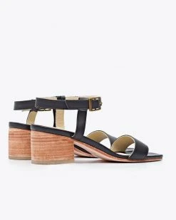 Nisolo Lucia Block Heel Sandal - Black 9 Nisolo Lucia Block Heel Sandal - Black