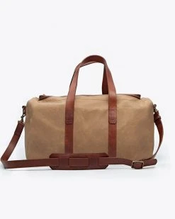 Nisolo Luis Weekender - Waxed Canvas Accessories