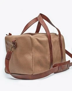 Nisolo Luis Weekender - Waxed Canvas Accessories