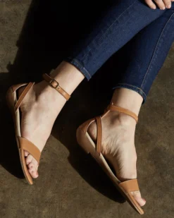 Nisolo Serena Sandal - Almond Sale