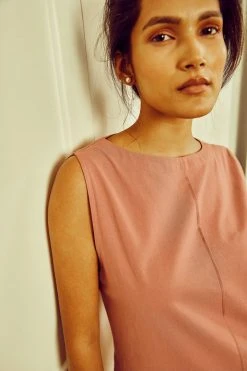 No Nasties Clothing Ash Rose Barrel Midi Dress 9 No Nasties Clothing Ash Rose Barrel Midi Dress