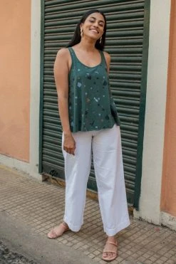 No Nasties Ramona Flared Tank Top Clothing