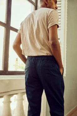 No Nasties Men's Indigo Tapered Pants