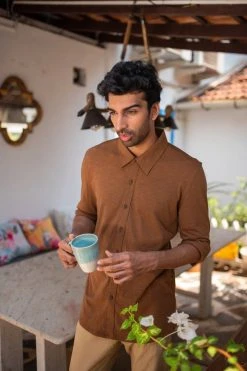 No Nasties Men's Alonso Knit Shirt Best Sellers