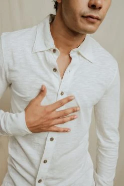 No Nasties Men's Oakland Knit Shirt