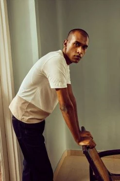 No Nasties Men's Color Block Tee