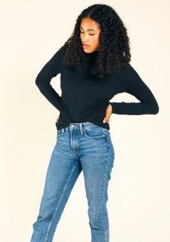 Poplinen Clothing Norma Modal Ribbed Turtleneck