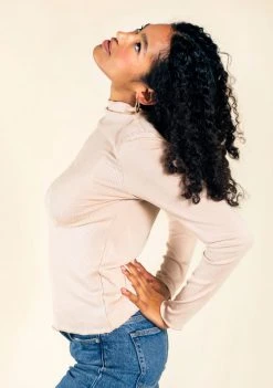 Poplinen Clothing Norma Modal Ribbed Turtleneck