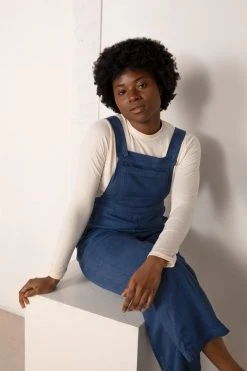 North Of West Ariel Upcycled Overalls - Midnight Sale