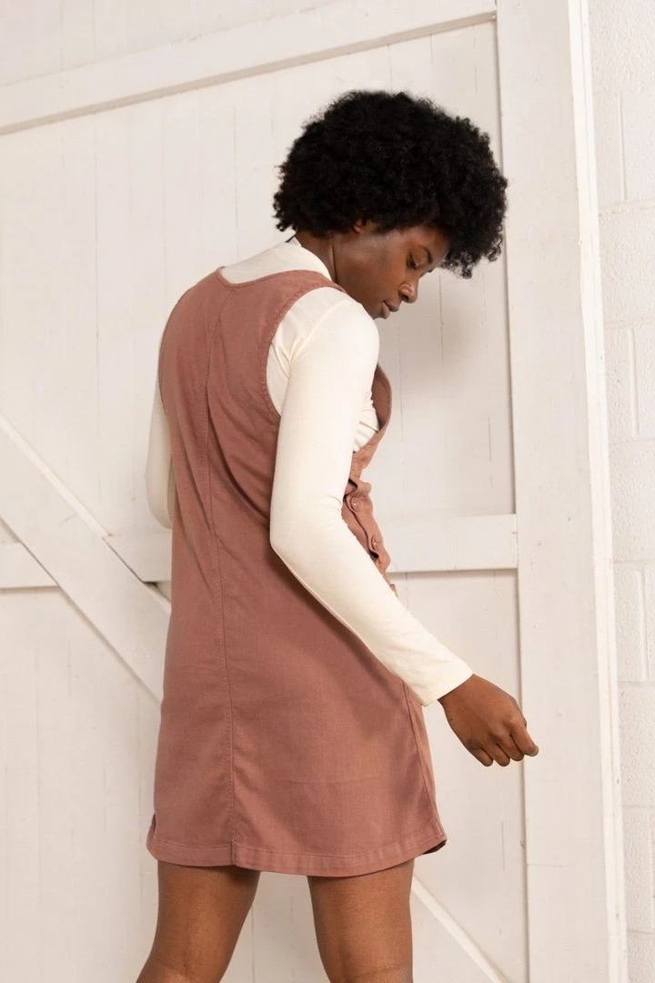 North Of West Caroline Upcycled Jumper Dress - Terracotta Sale 4 North Of West Caroline Upcycled Jumper Dress - Terracotta Sale