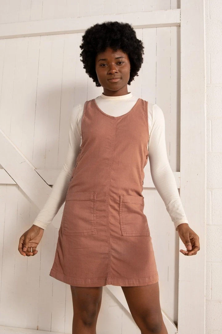 North Of West Caroline Upcycled Jumper Dress - Terracotta Sale 8 North Of West Caroline Upcycled Jumper Dress - Terracotta Sale