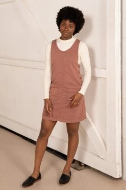 North Of West Caroline Upcycled Jumper Dress - Terracotta Sale 15 North Of West Caroline Upcycled Jumper Dress - Terracotta Sale