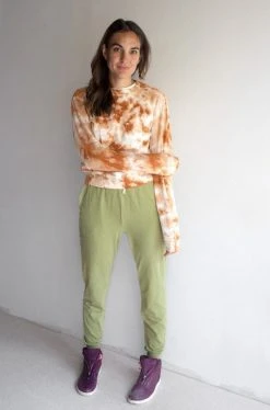 North Of West Sale Max Tie Dye Sweatshirt - Amber