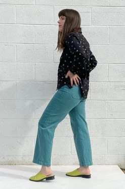 North Of West Monica Upcycled High Rise Jean - Atlantic 8 North Of West Monica Upcycled High Rise Jean - Atlantic