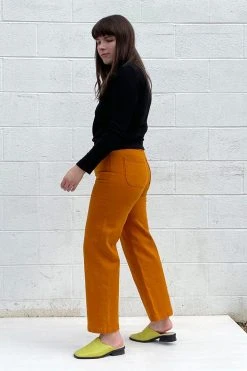 North Of West Sale Monica Upcycled High Rise Jean - Spice